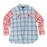 Patched Polo Flannel