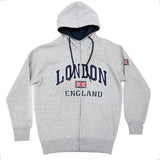 LONDON STUDDED ZIP-UP JACKET