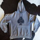 DISTRESSED PRINTED HOODIE