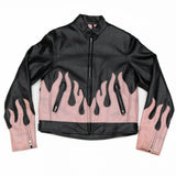 Diamond Plate Biker Jacket