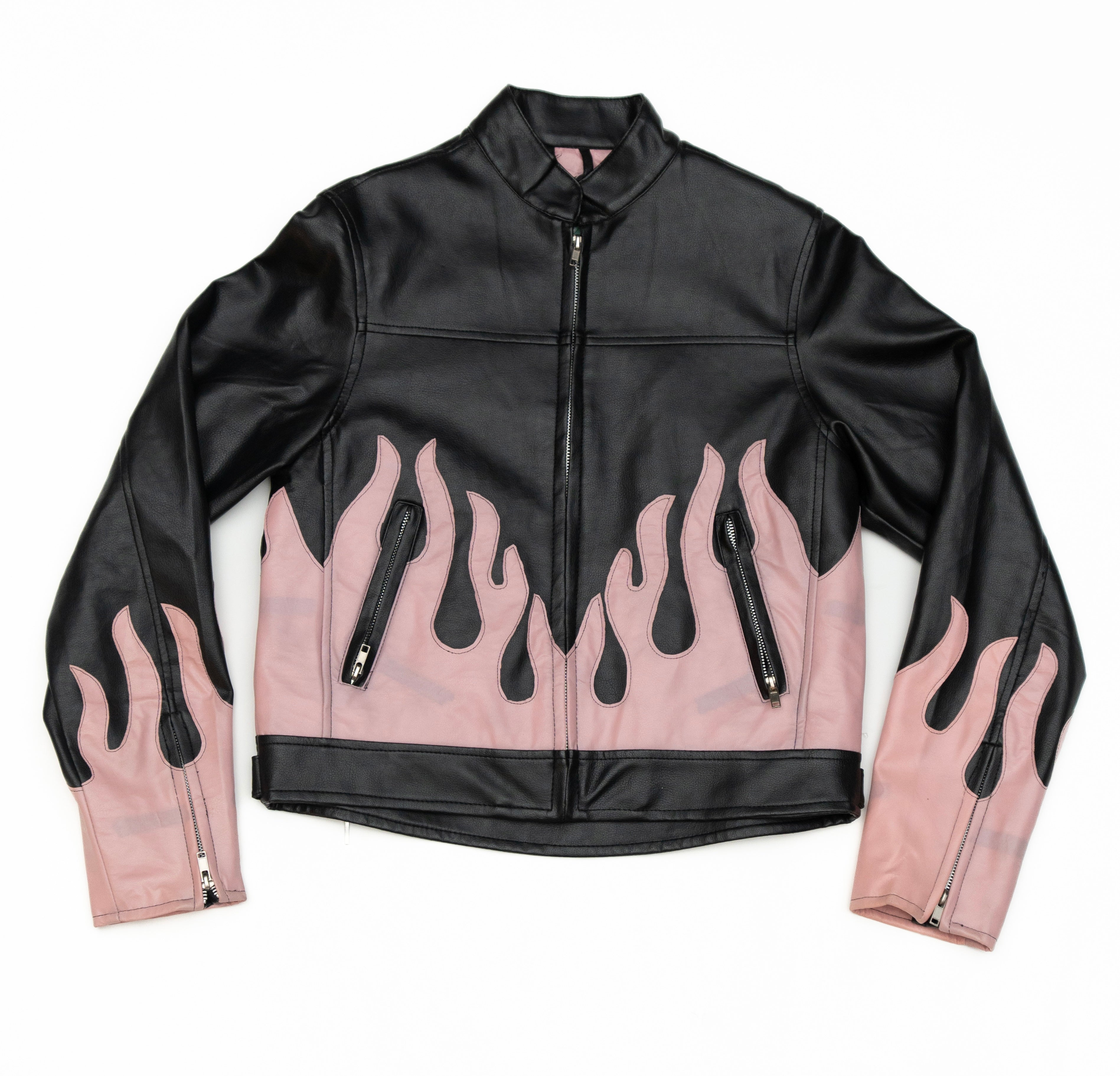 Diamond Plate Biker Jacket