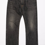 Washed Black Denim