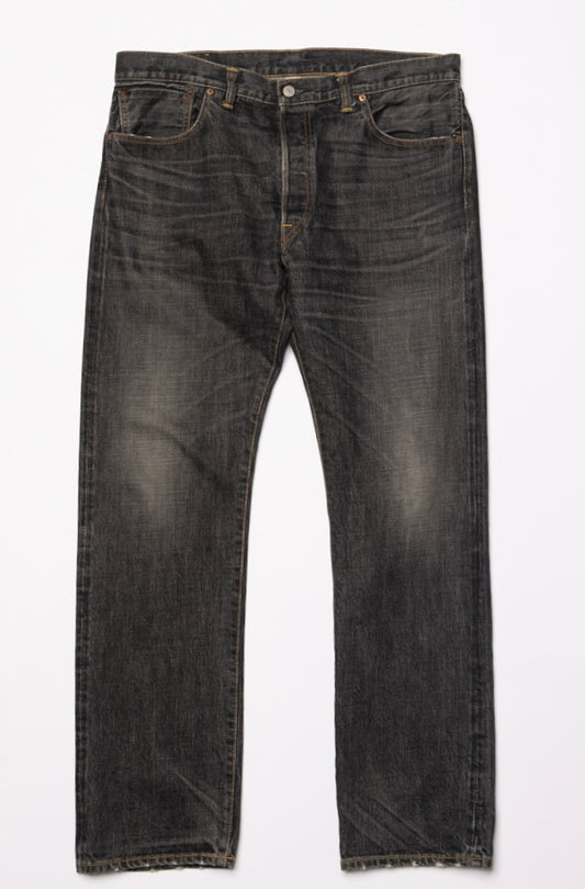 Washed Black Denim