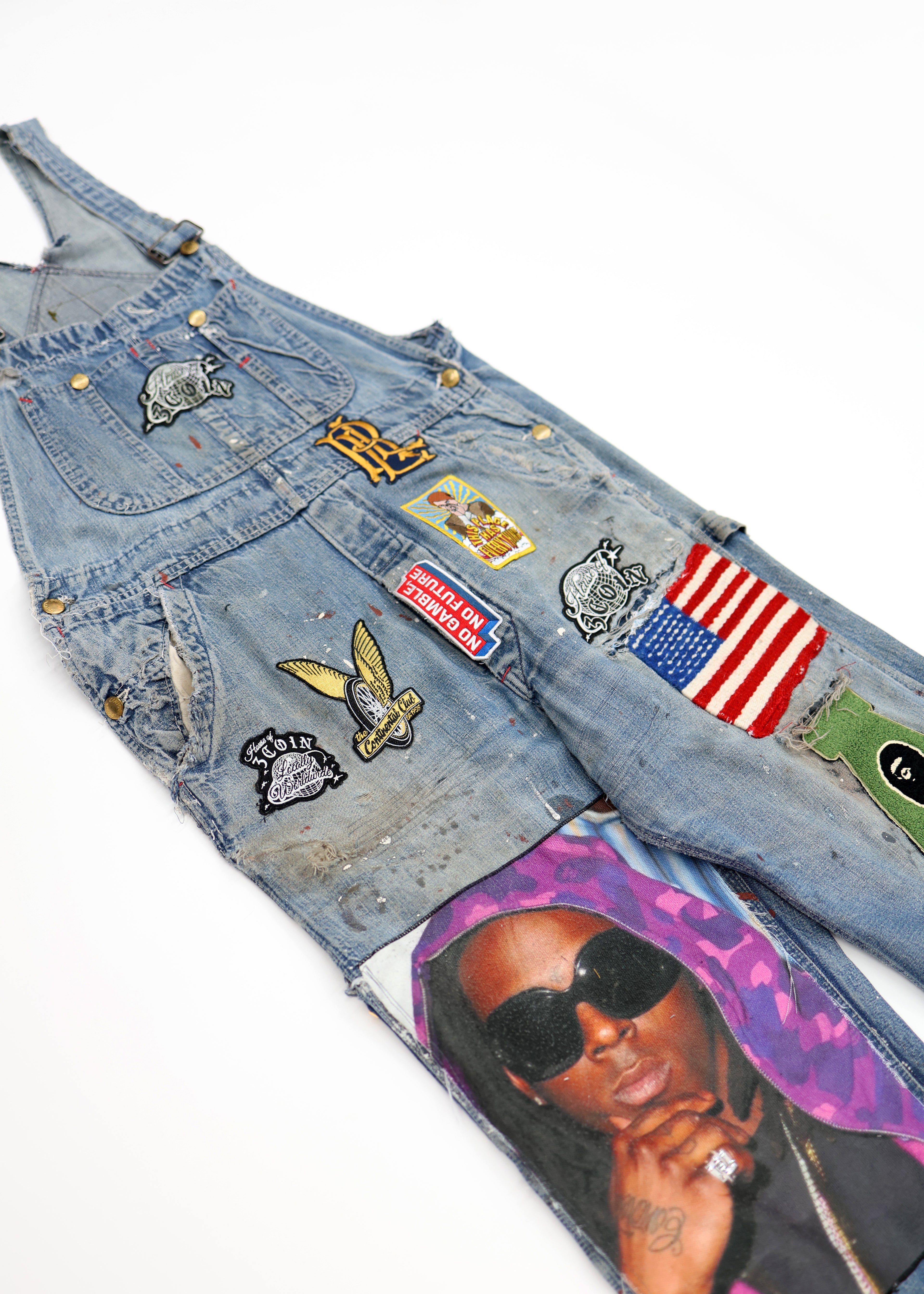 Union Patched Overalls