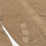 Patched Zip-up Hoodie