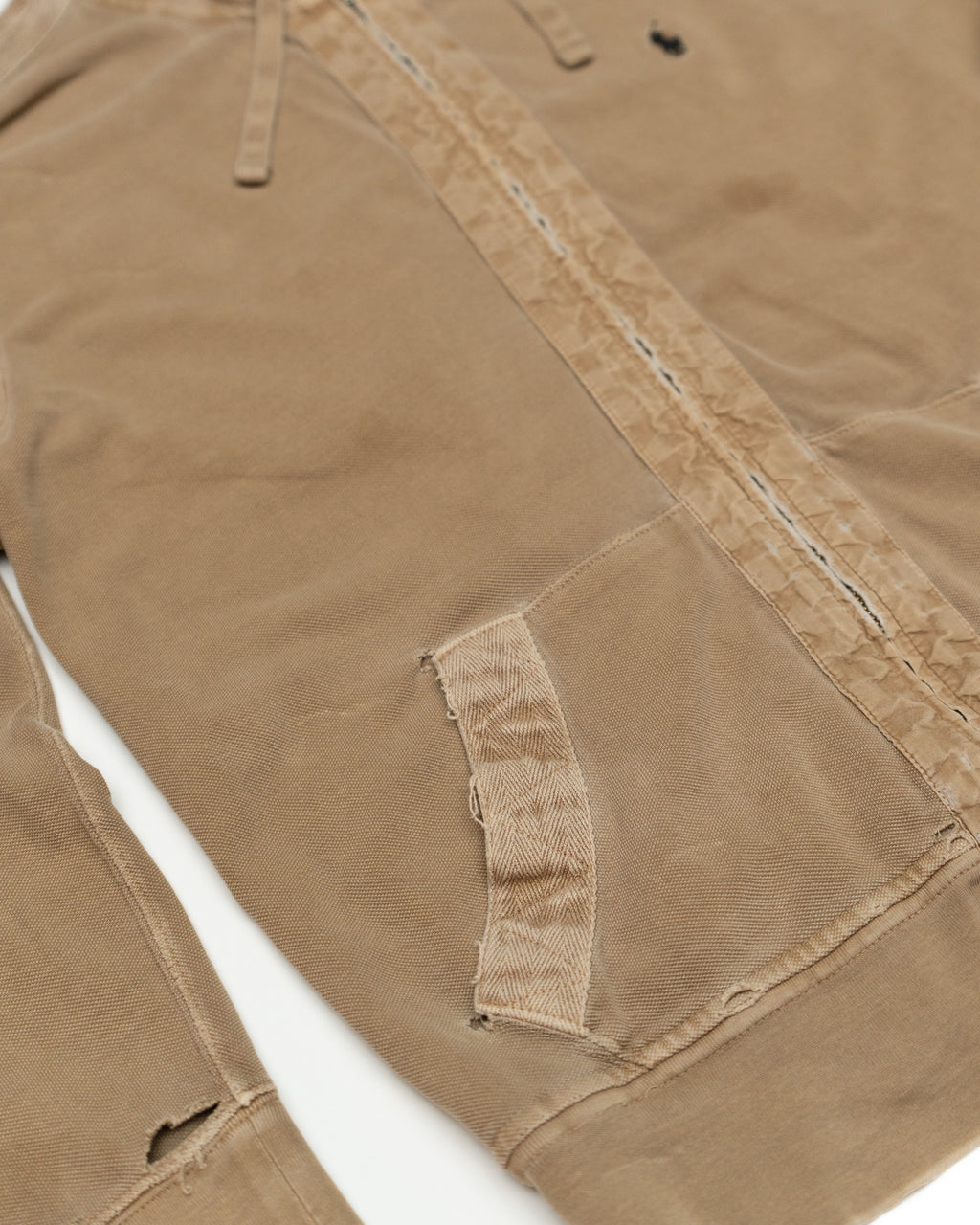 Patched Zip-up Hoodie