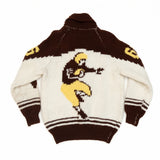 Wool Football Zip-Up