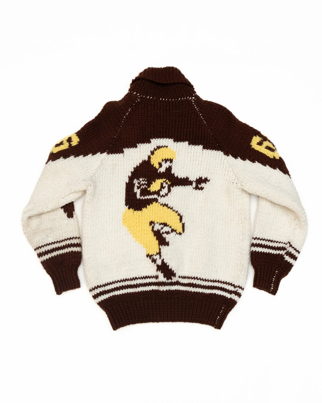 Wool Football Zip-Up