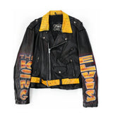 ELVIS PAINTED LEATHER JACKET