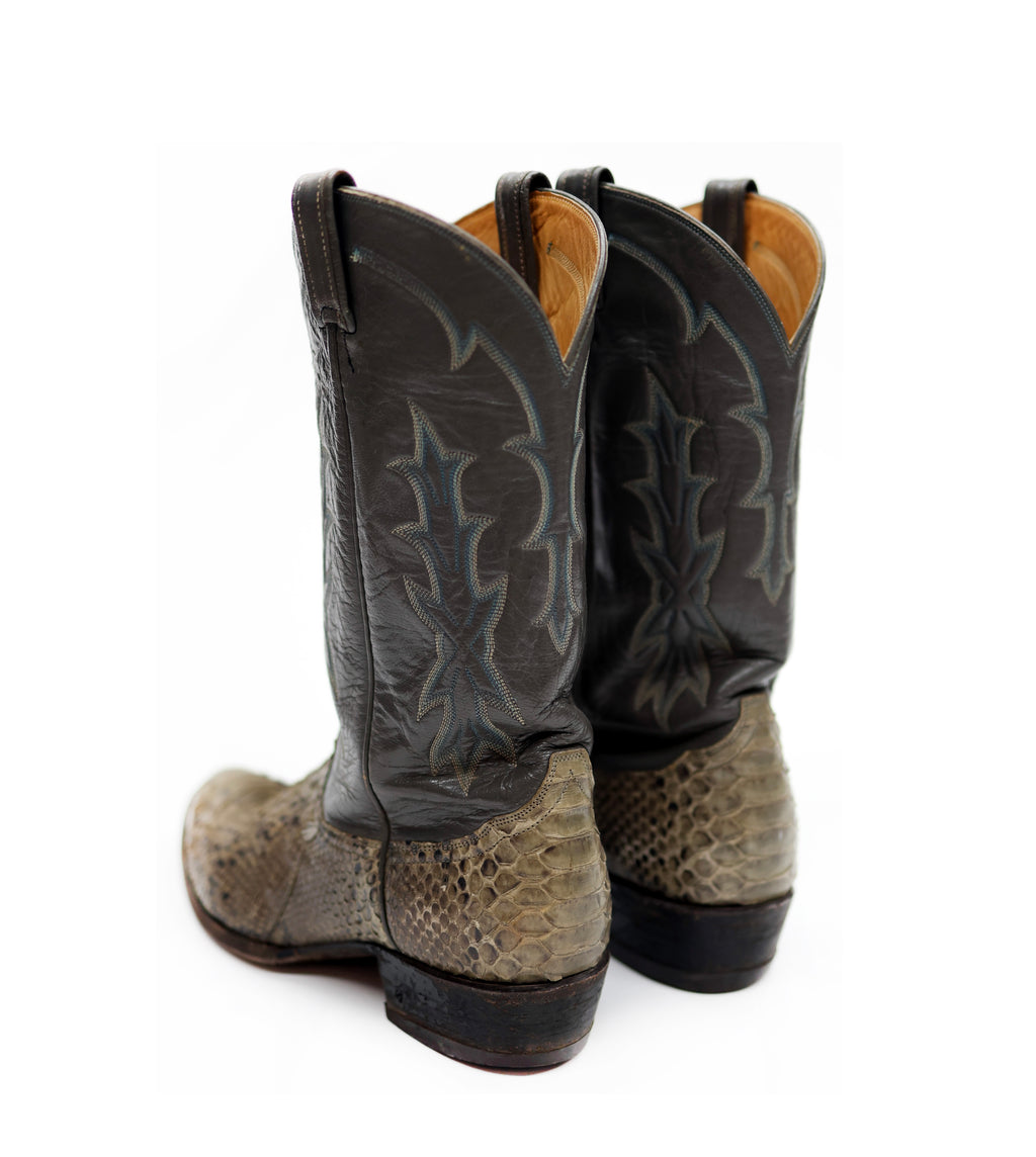 SNAKE SKIN COWBOY BOOTS