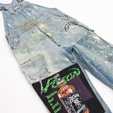 Paint Splatter Overalls