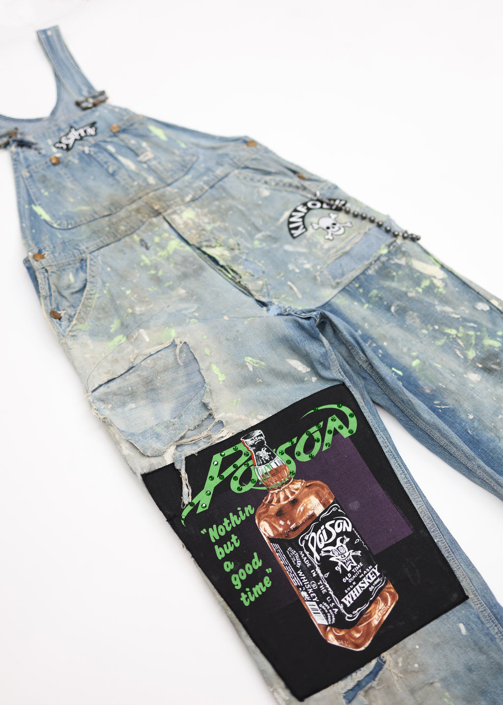 Paint Splatter Overalls