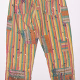 Striped Patchwork Colored Pant