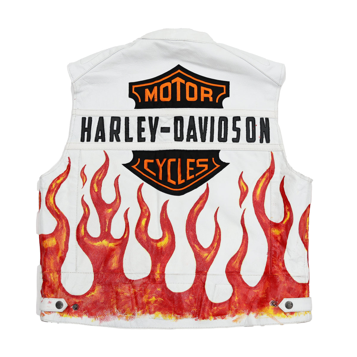 HAND PAINTED HARLEY VEST