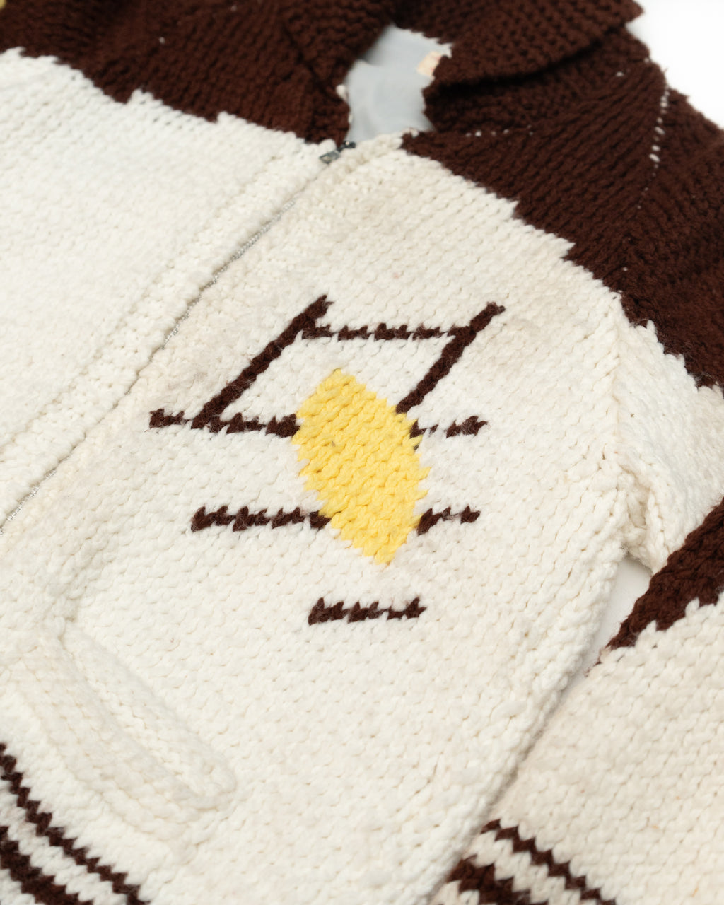 Wool Football Zip-Up