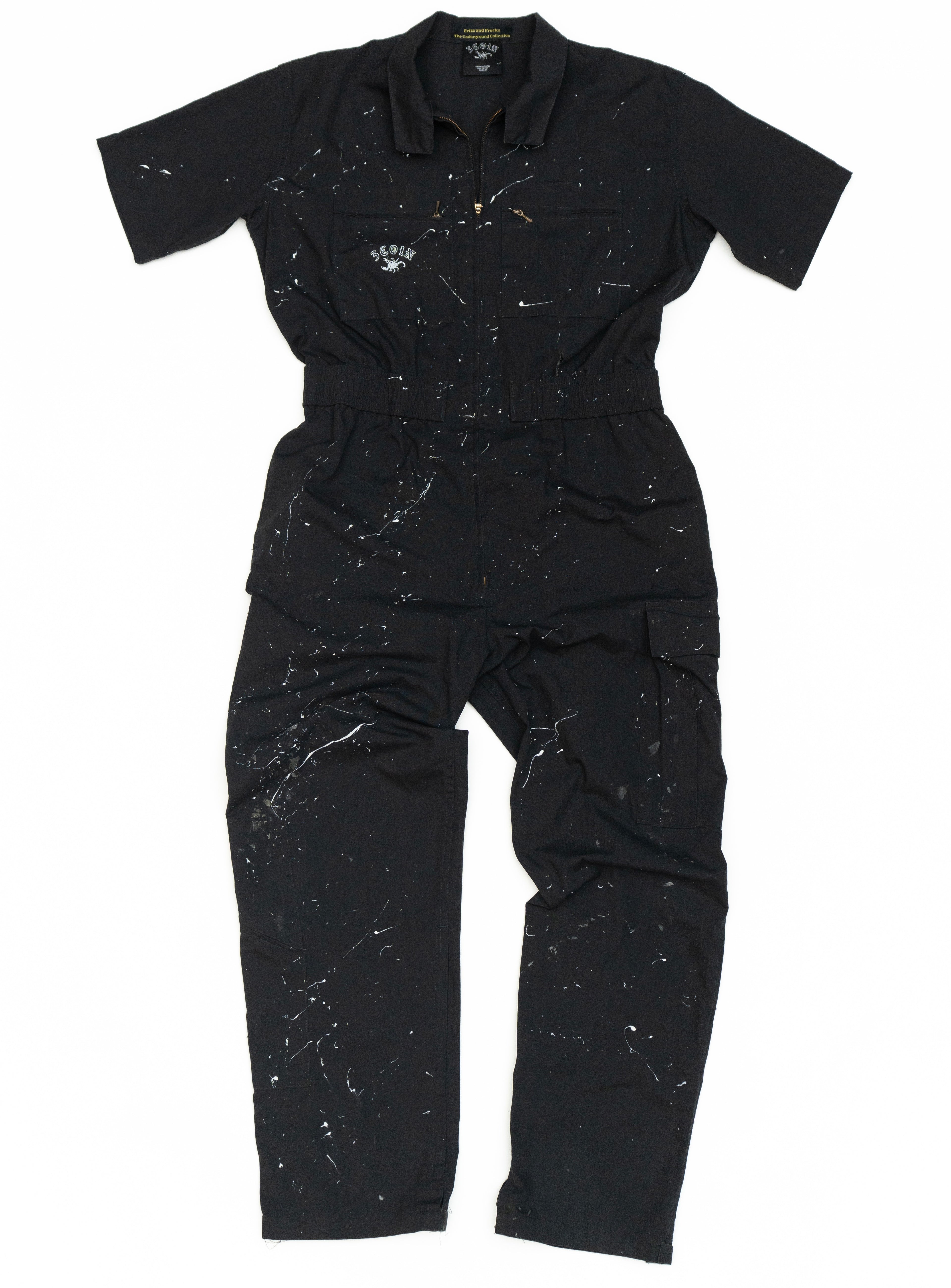 Paint Splatter Jumpsuit