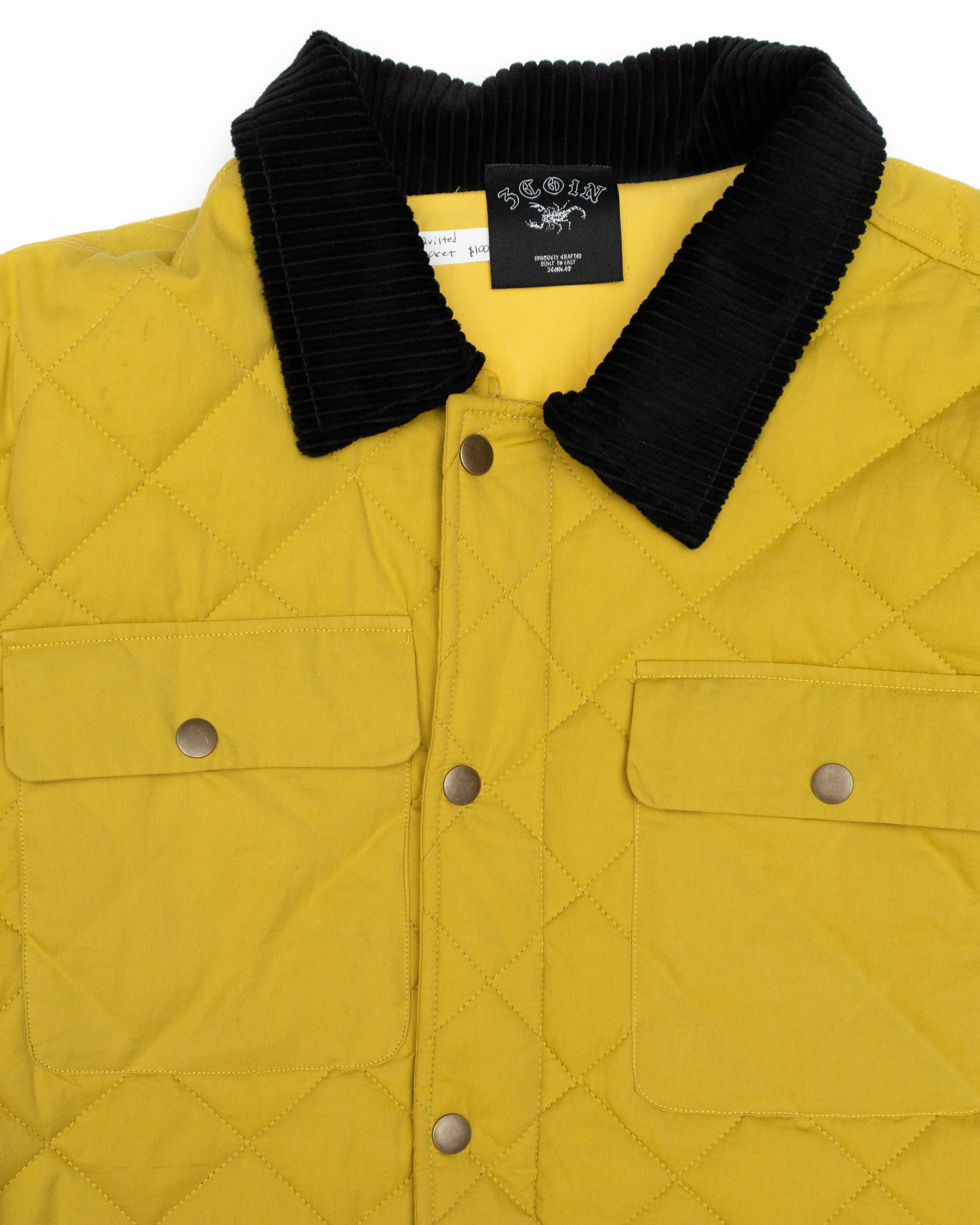 Neon Quilted Jacket