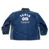 DENIM PATCHED JACKET