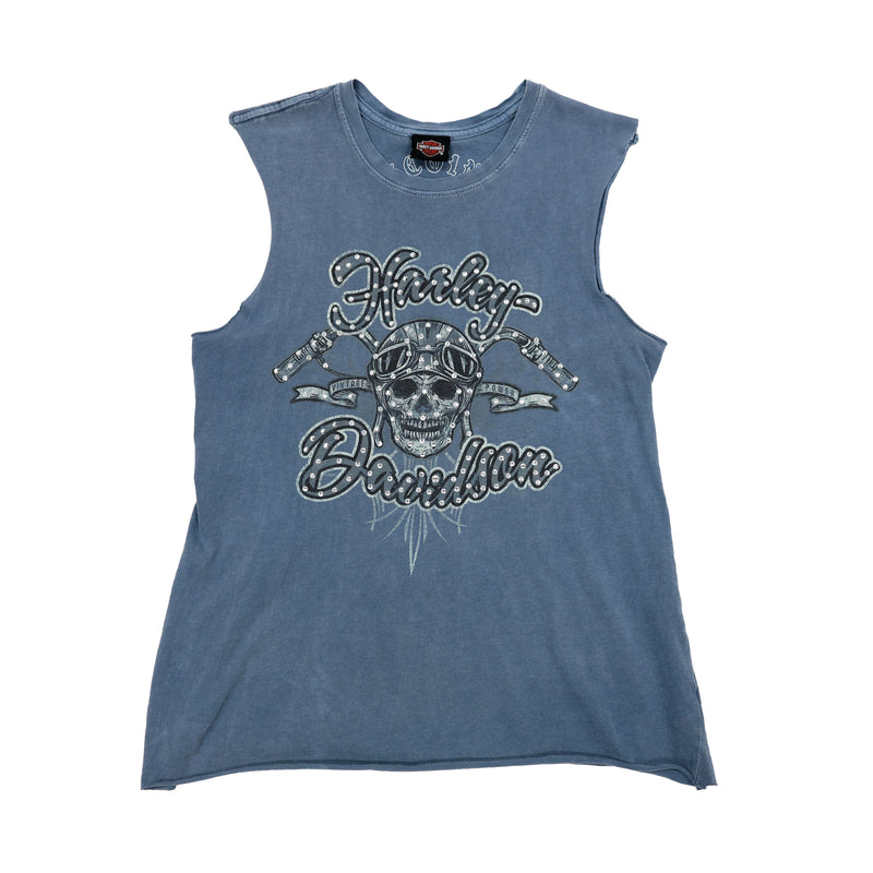 RHINESTONE HARLEY TANK-TOP
