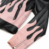 Diamond Plate Biker Jacket
