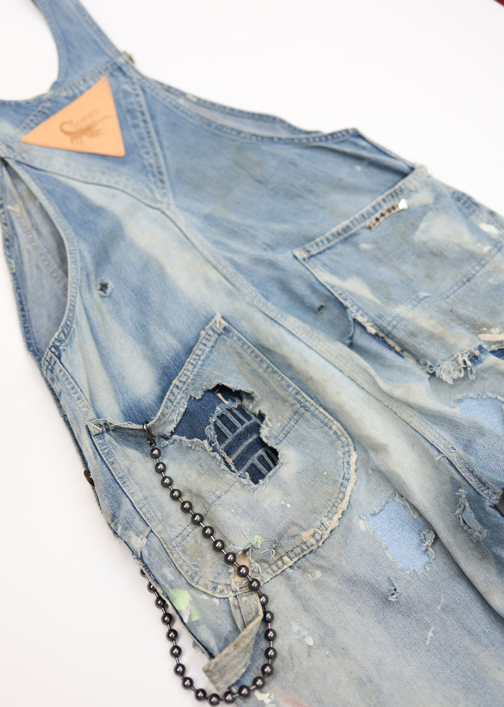 Paint Splatter Overalls