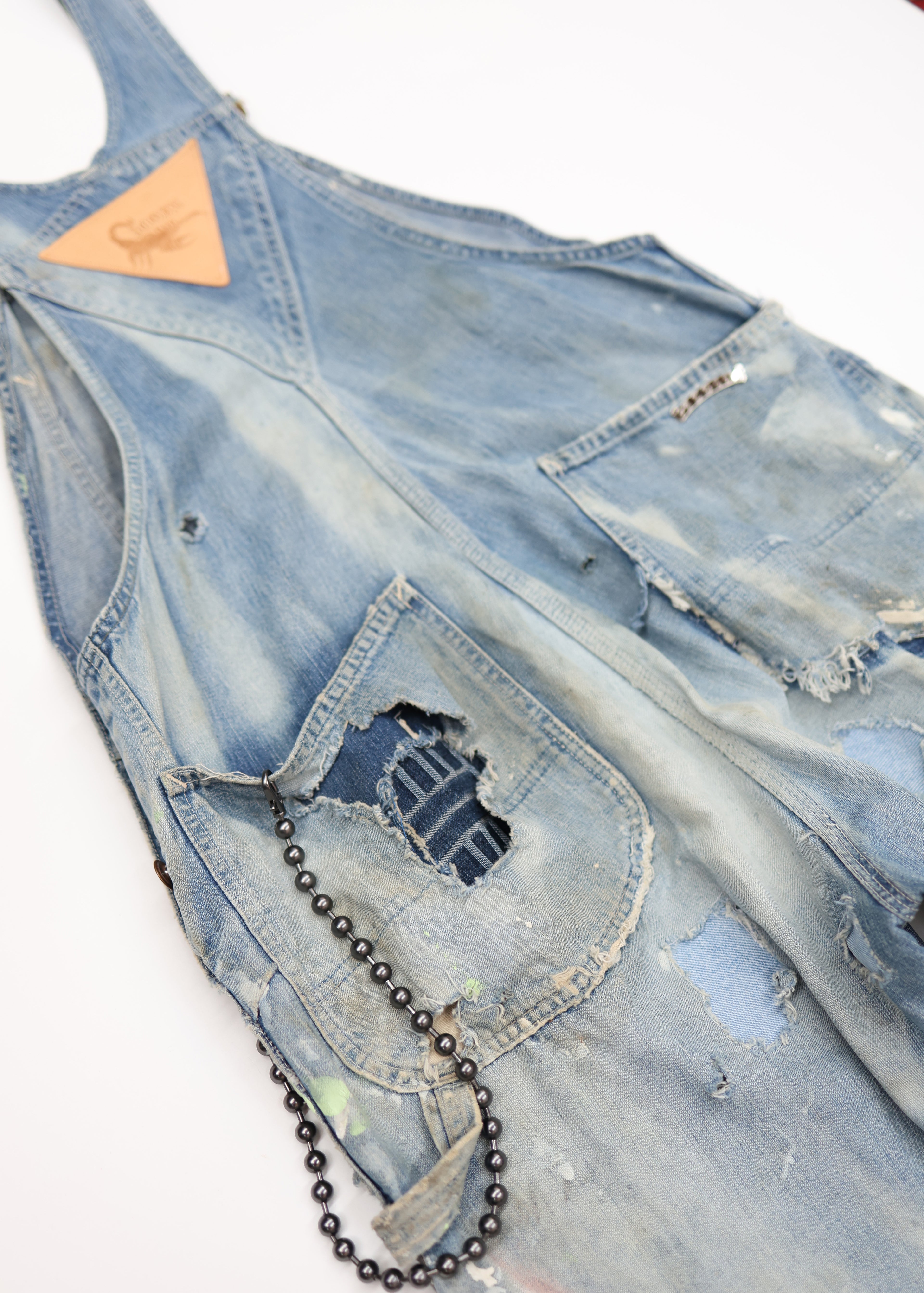 Paint Splatter Overalls