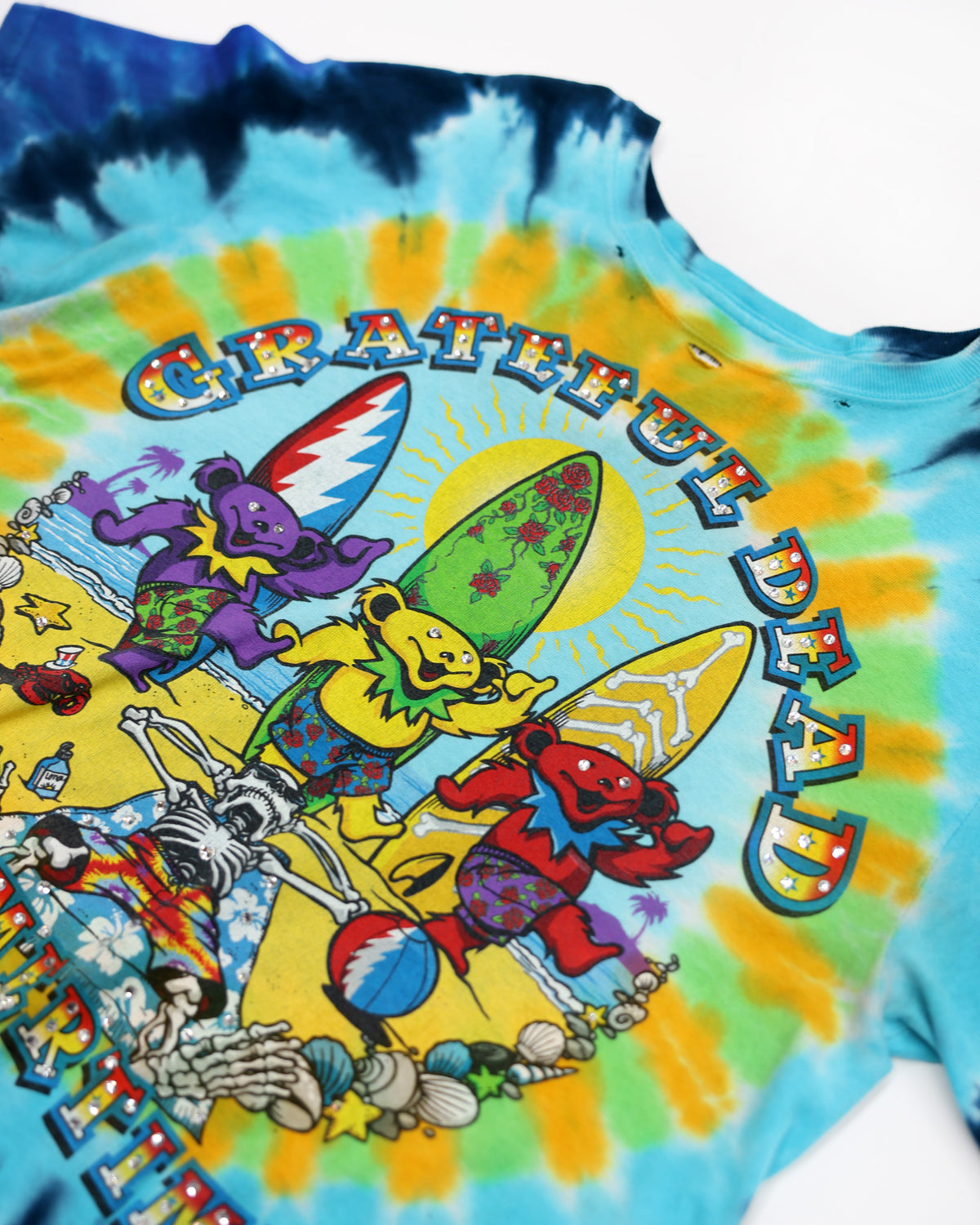 RHINESTONE GRATEFUL DEAD T-SHIRT