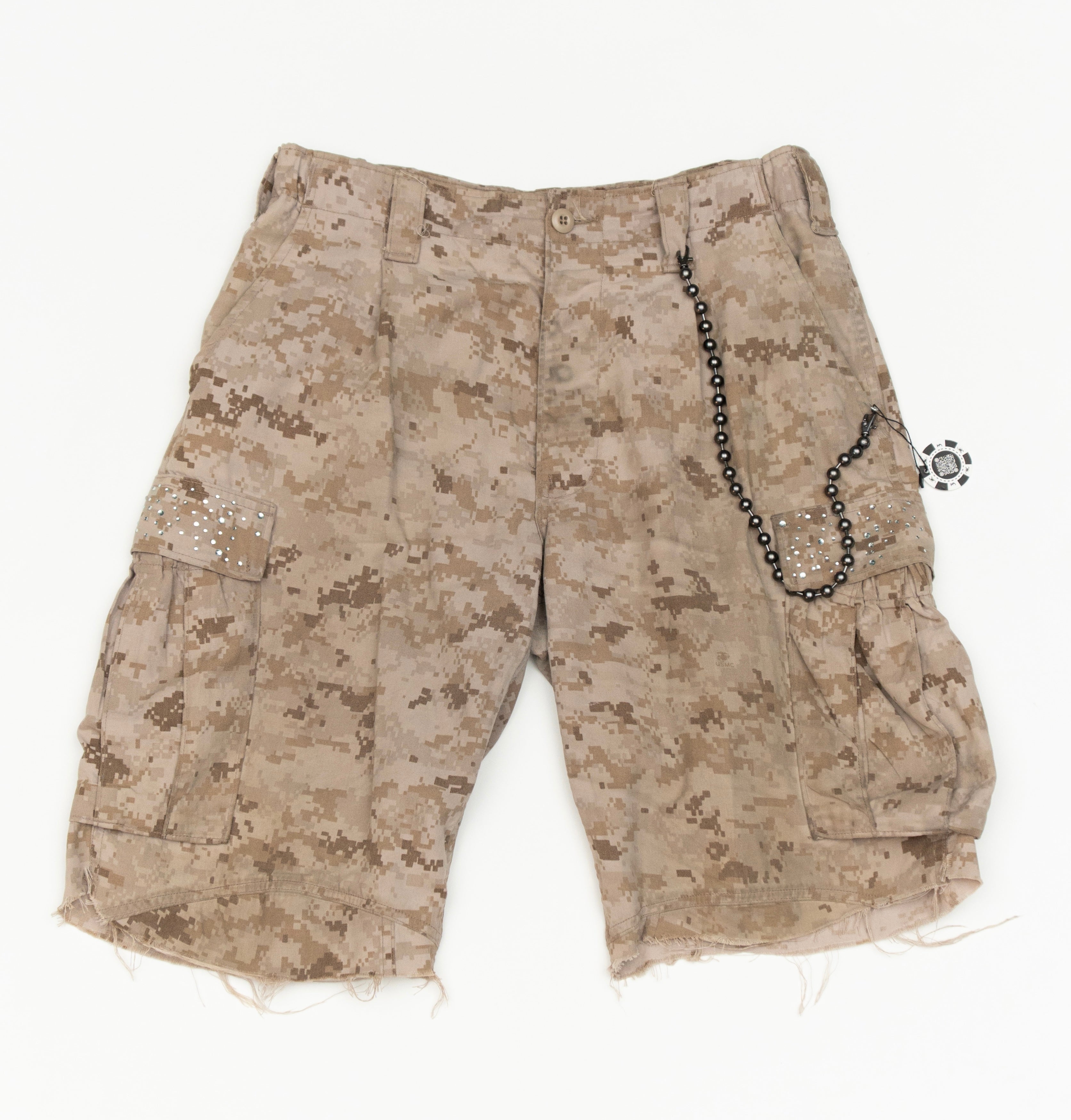 Digital Camo Stone Short