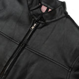 Diamond Plate Biker Jacket