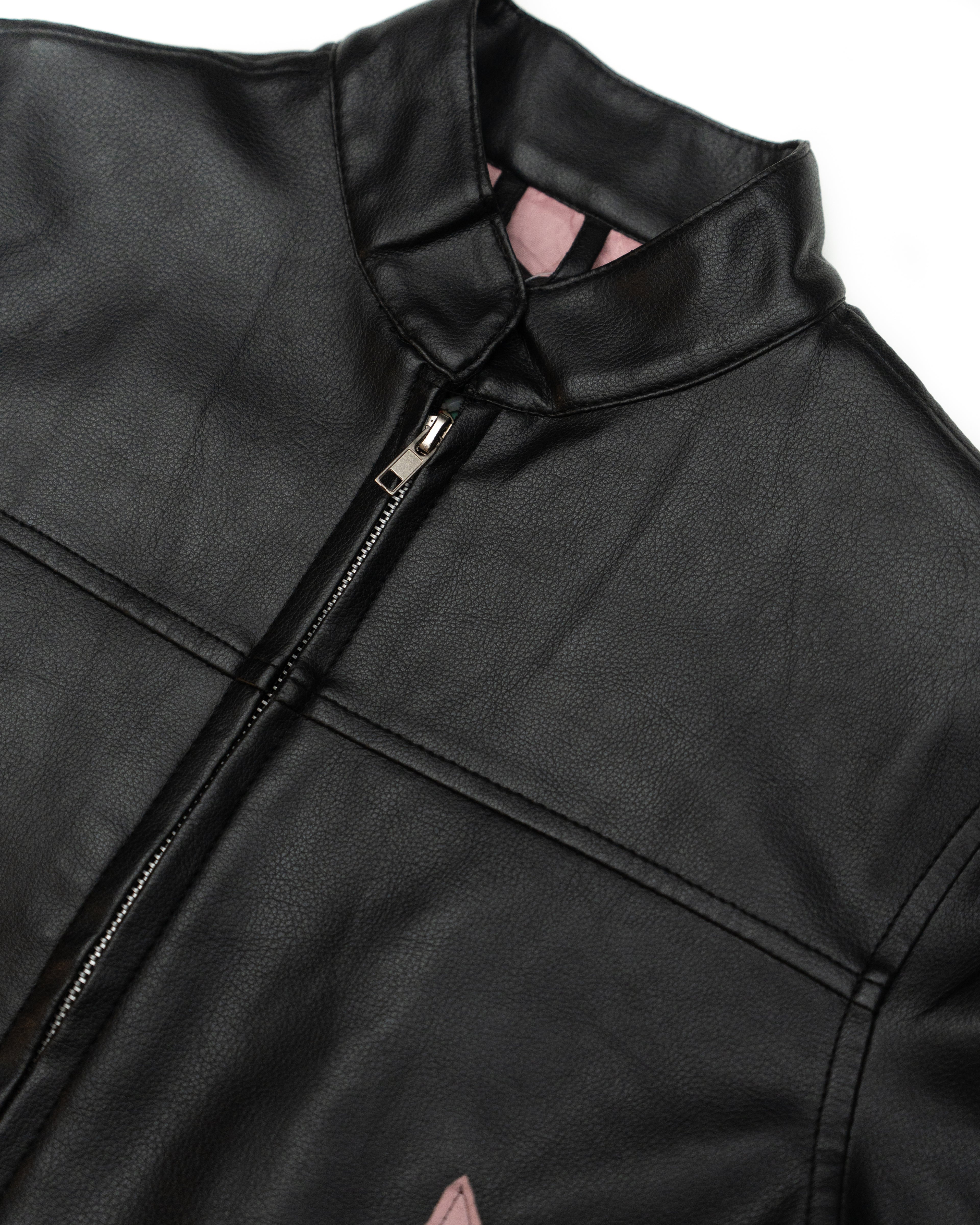 Diamond Plate Biker Jacket