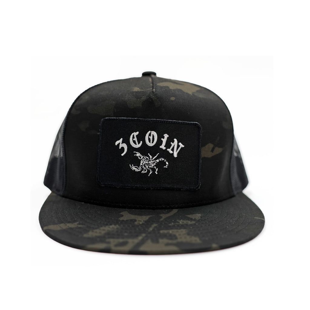PATCHED CAMO HAT