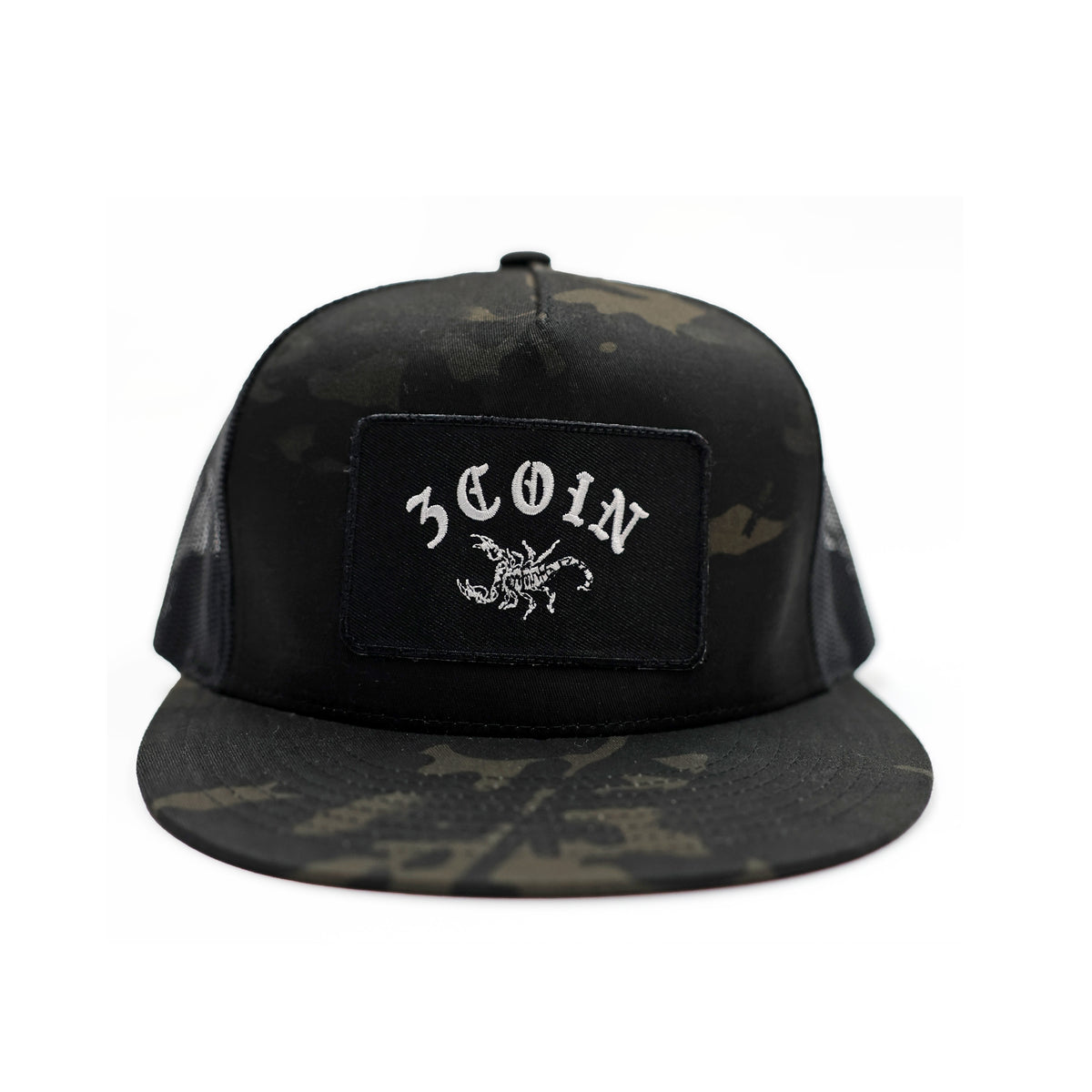 PATCHED CAMO HAT