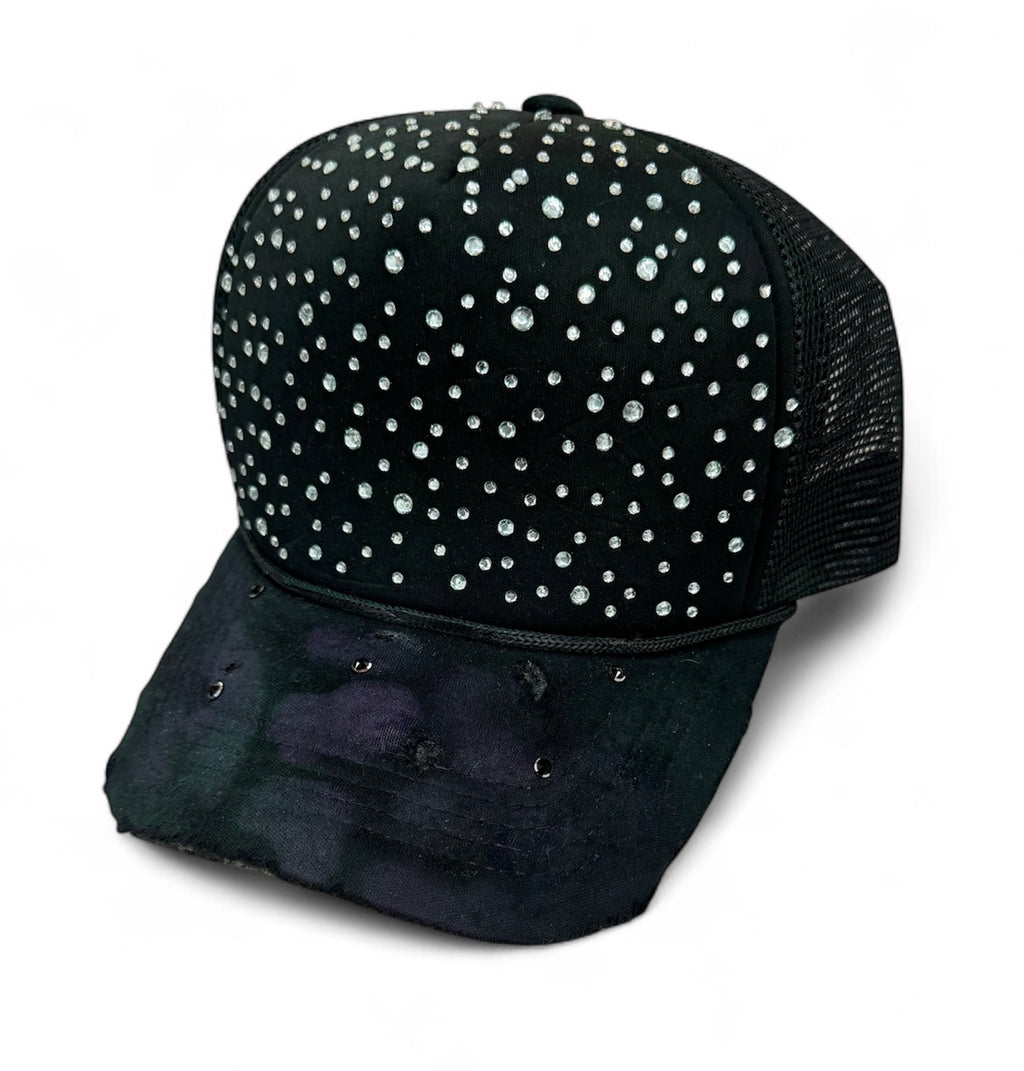 RHINESTONE TRUCKER HAT