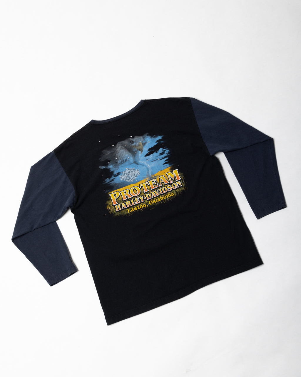HARLEY DAVIDSON RHINESTONE LONGSLEEVE