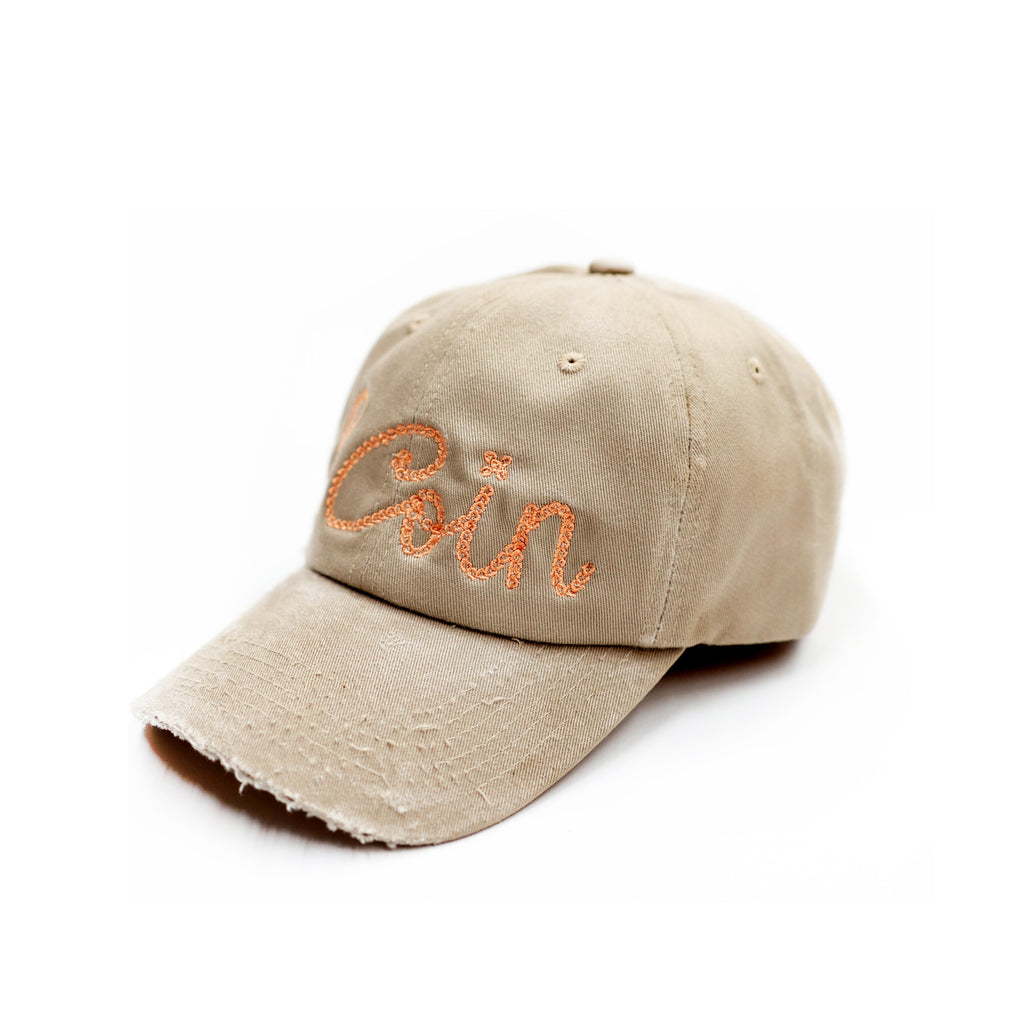 CHAIN STITCHED HAT