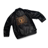 LOUIS VUITTON PATCH LEATHER JACKET