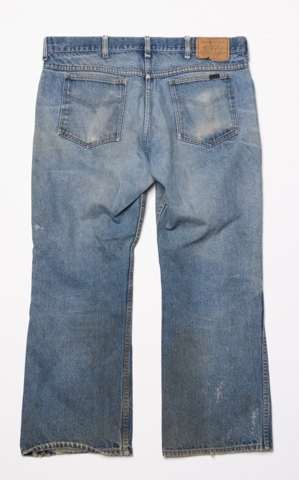 Patch Denim Pant