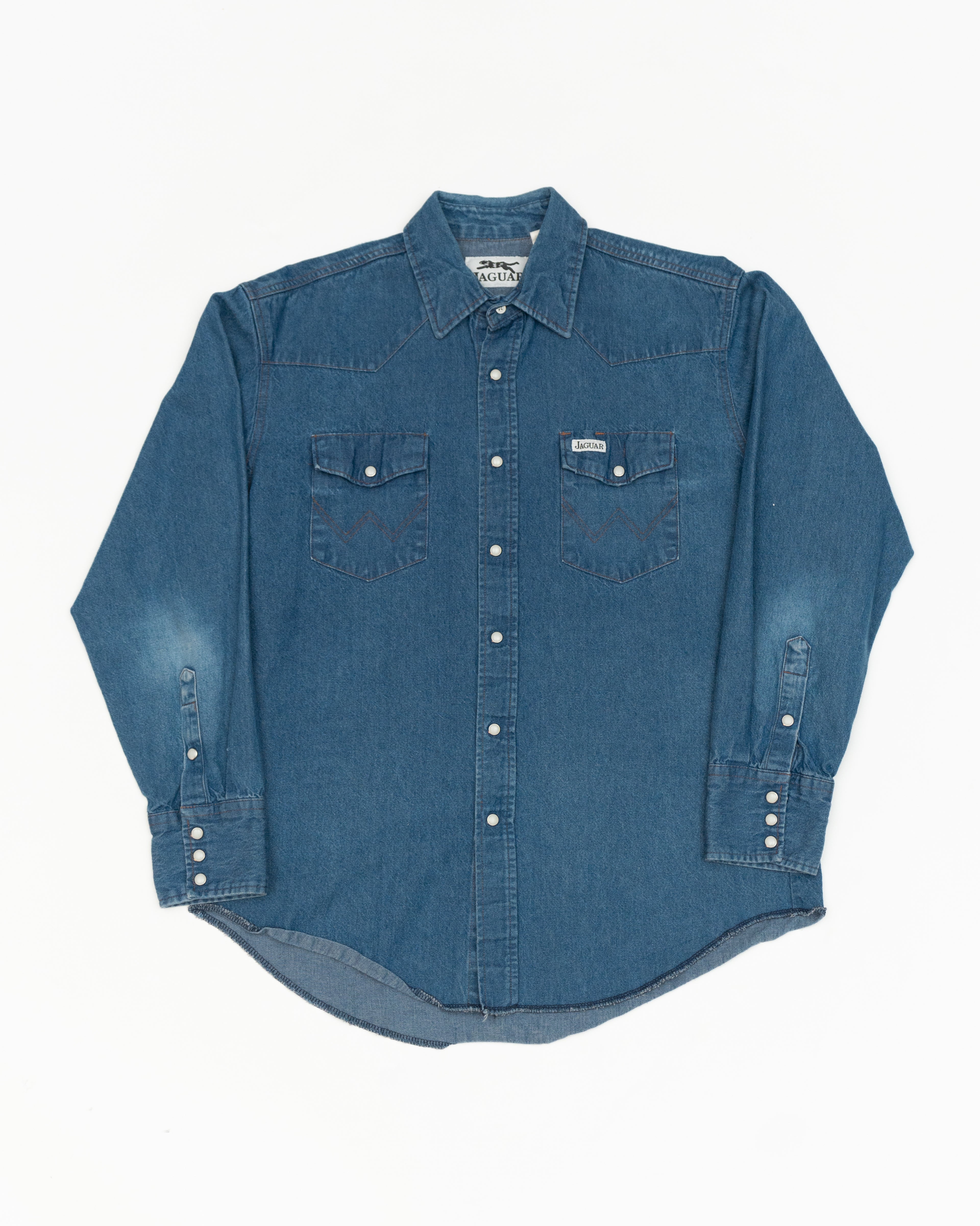 Jaguar Denim Button Up