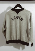 Two-Tone Crewneck