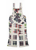 PLAID OVERALLS