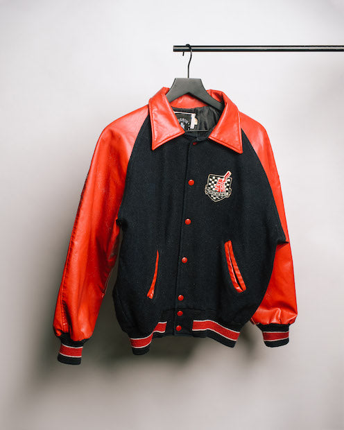 VINTAGE CAR CLUB VARSITY JACKET