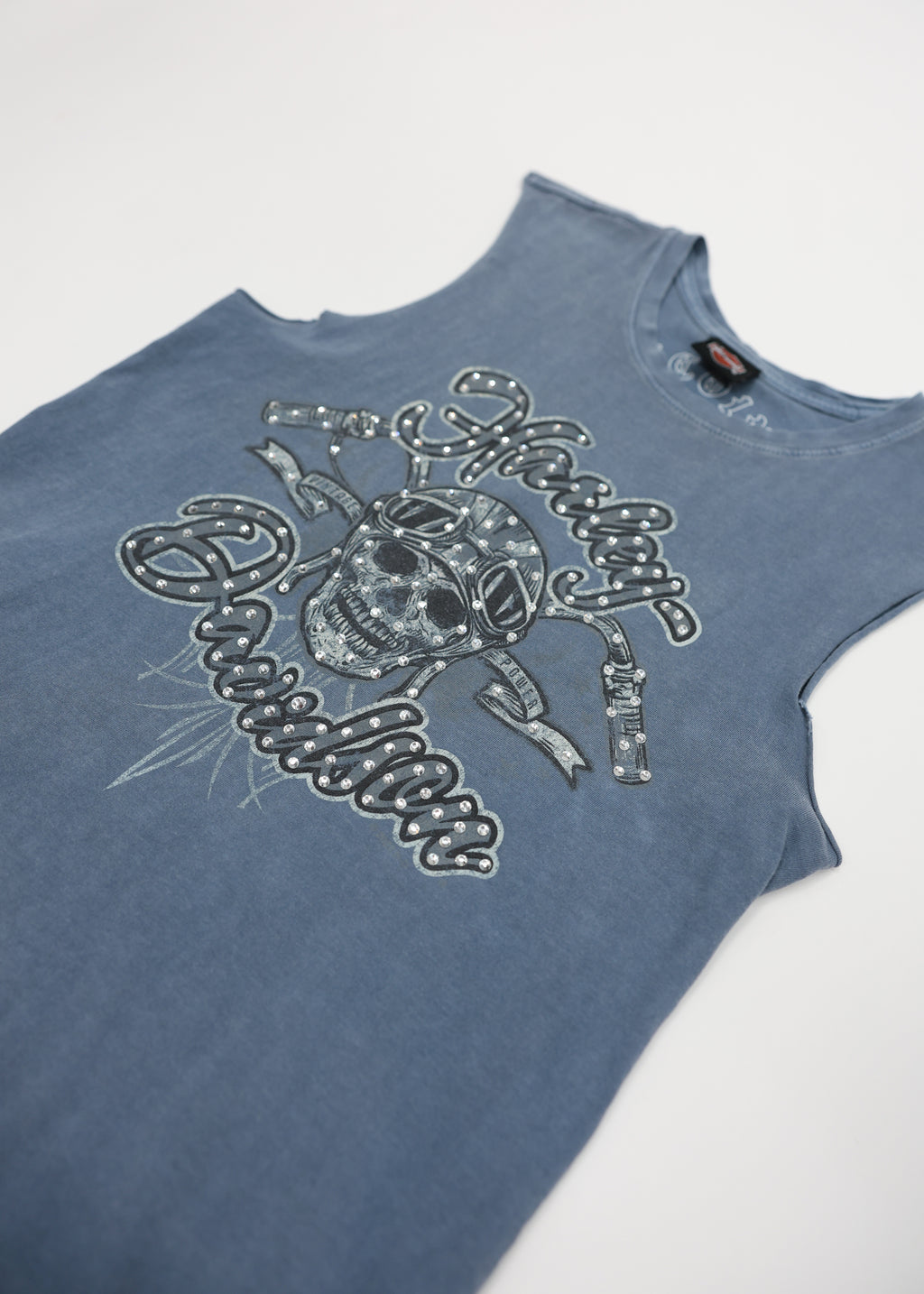 RHINESTONE HARLEY TANK-TOP