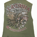 LACONIA RHINESTONE CUT OFF T-SHIRT