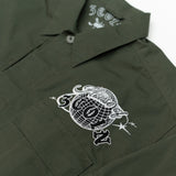 Embroidered Military Jacket
