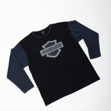 HARLEY DAVIDSON RHINESTONE LONGSLEEVE