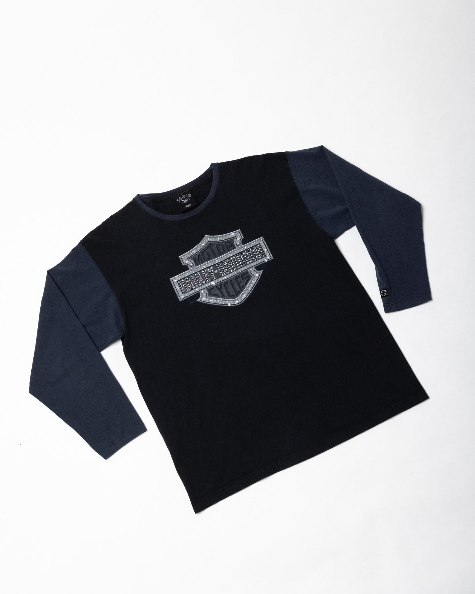 HARLEY DAVIDSON RHINESTONE LONGSLEEVE
