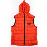 Patched Puffer Vest