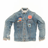 RED LEAF JEAN JACKET