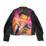 ELVIS PAINTED LEATHER JACKET