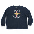 RHINESTONE MUSTANG SWEATER